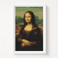 Mona Lisa Cross Stitch Kit - Premium Cross Stitch Kit - Leonardo da Vinci