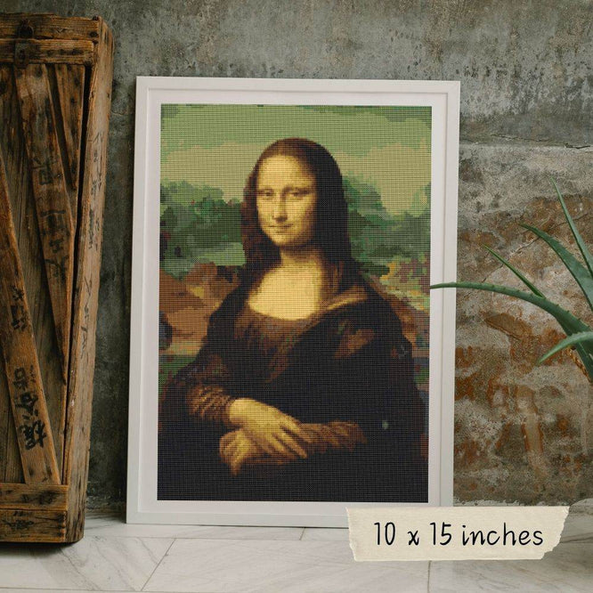 Mona Lisa Cross Stitch Pattern