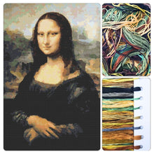 Mona Lisa Cross Stitch Kit - Premium Cross Stitch Kit - Leonardo da Vinci
