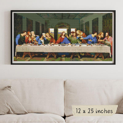 The Last Supper Cross Stitch Pattern
