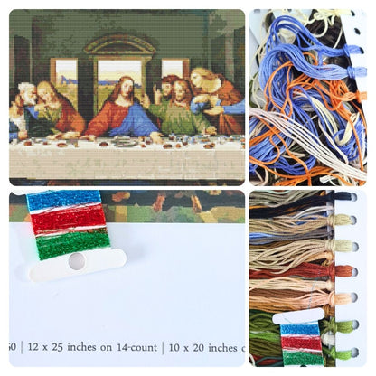 The Last Supper Cross Stitch Kit | Leonardo da Vinci