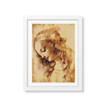 A Woman's Head Cross Stitch Pattern | Leonardo da Vinci