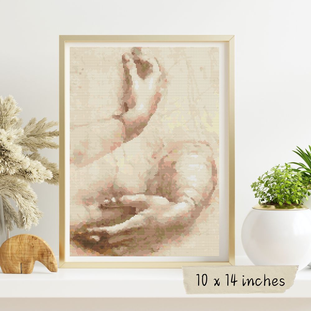 Study of Hands Cross Stitch Kit | Leonardo da Vinci