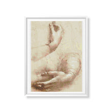 Study of Hands Cross Stitch Kit | Leonardo da Vinci