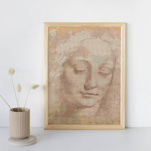 La Scapigliata (Female Head) Cross Stitch Pattern - Premium Cross Stitch Pattern - Leonardo da Vinci