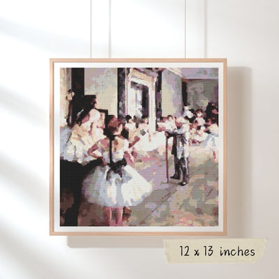 The Dance Class Cross Stitch Pattern