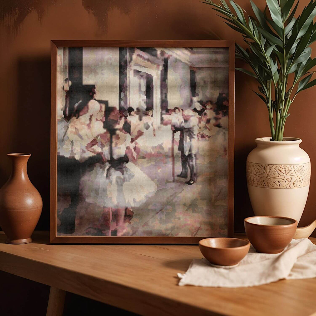 The Dance Class Cross Stitch Pattern - Premium Cross Stitch Pattern - Edgar Degas