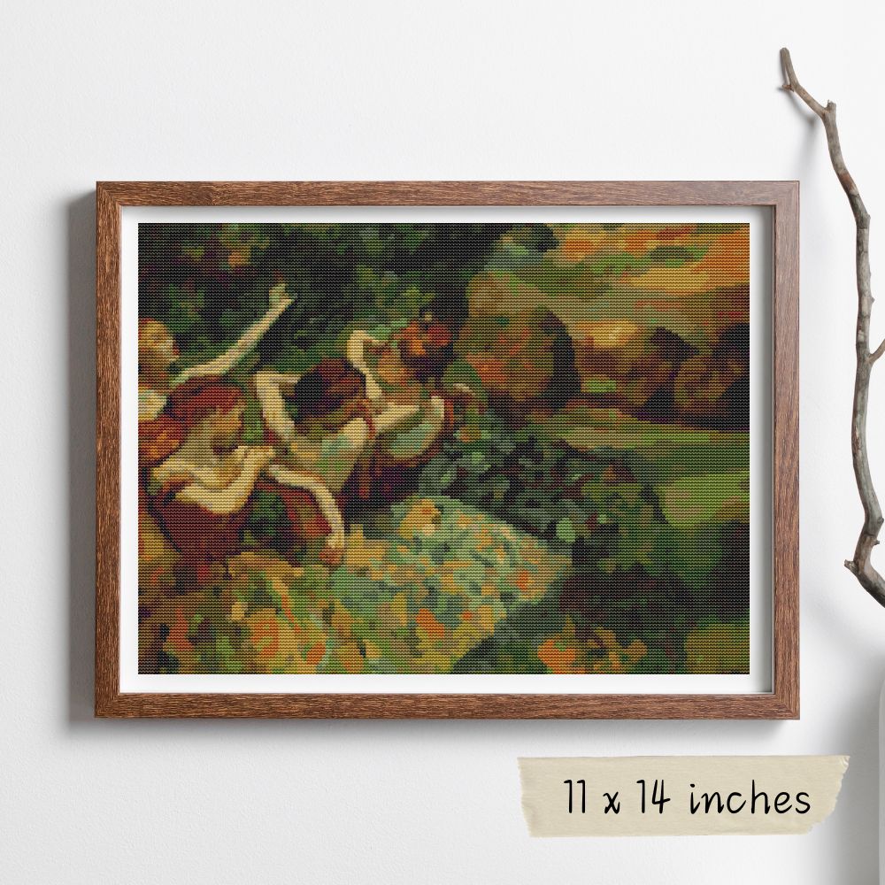 Four Dancers Cross Stitch Kit | Edgar Degas