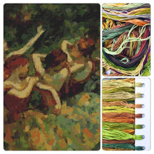 Four Dancers Cross Stitch Kit - Premium Cross Stitch Kit - Edgar Degas