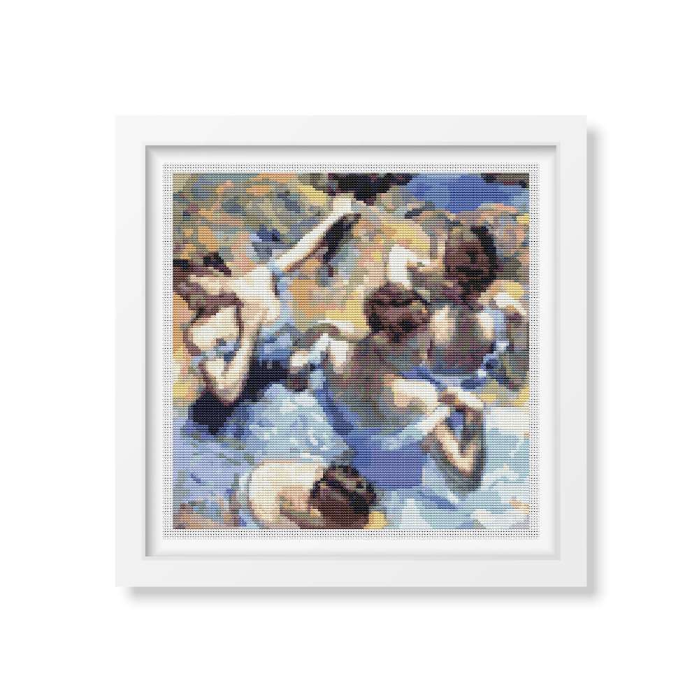 Blue Dancers Cross Stitch Kit | Edgar Degas