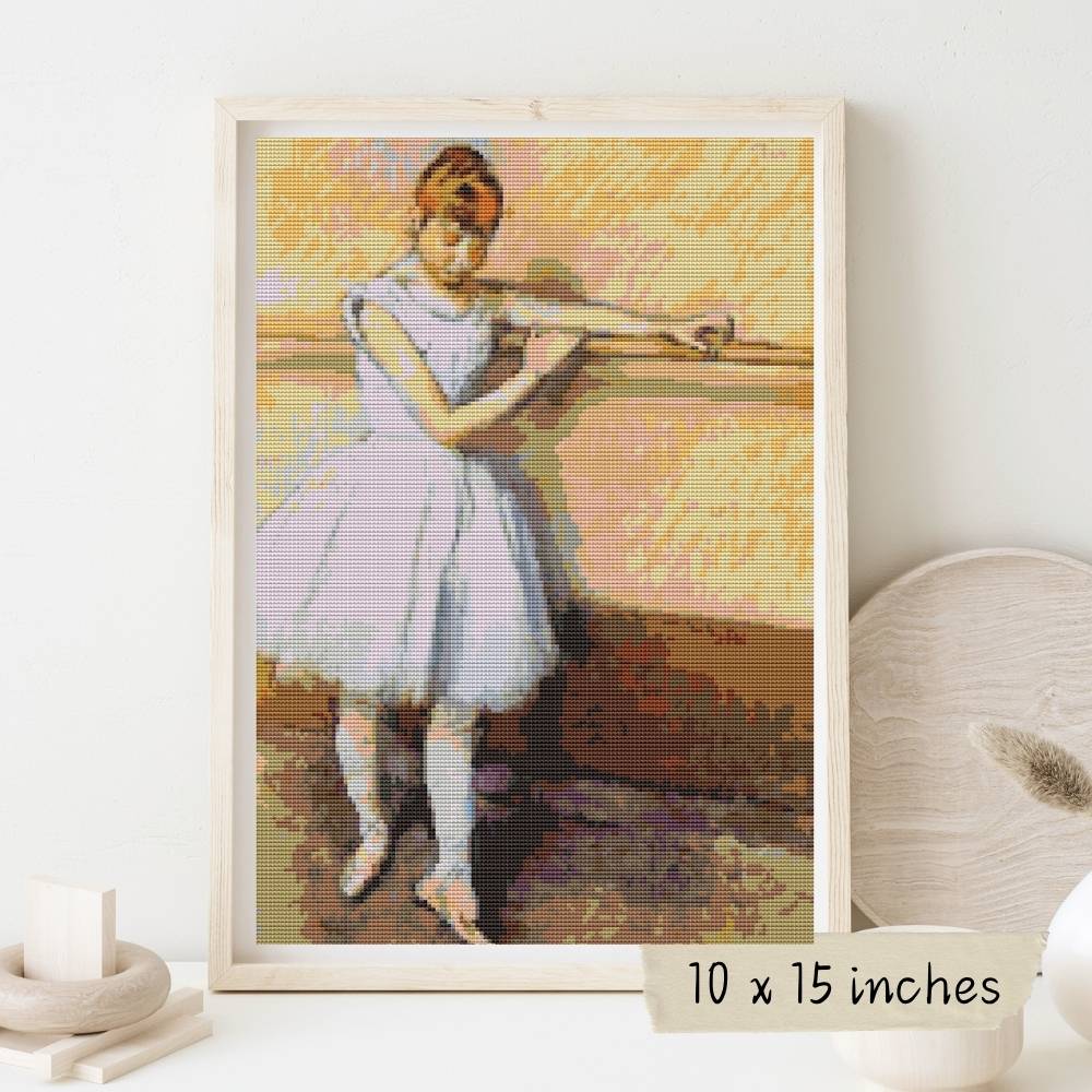 Dancer at the Barre Cross Stitch Pattern