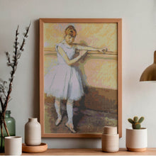 Dancer at the Barre Cross Stitch Pattern - Premium Cross Stitch Pattern - Edgar Degas
