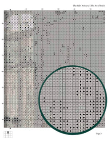 The Ballet Rehearsal Cross Stitch Pattern - Premium Cross Stitch Pattern - Edgar Degas