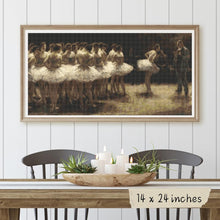 The Strike of the Ballerinas Cross Stitch Pattern