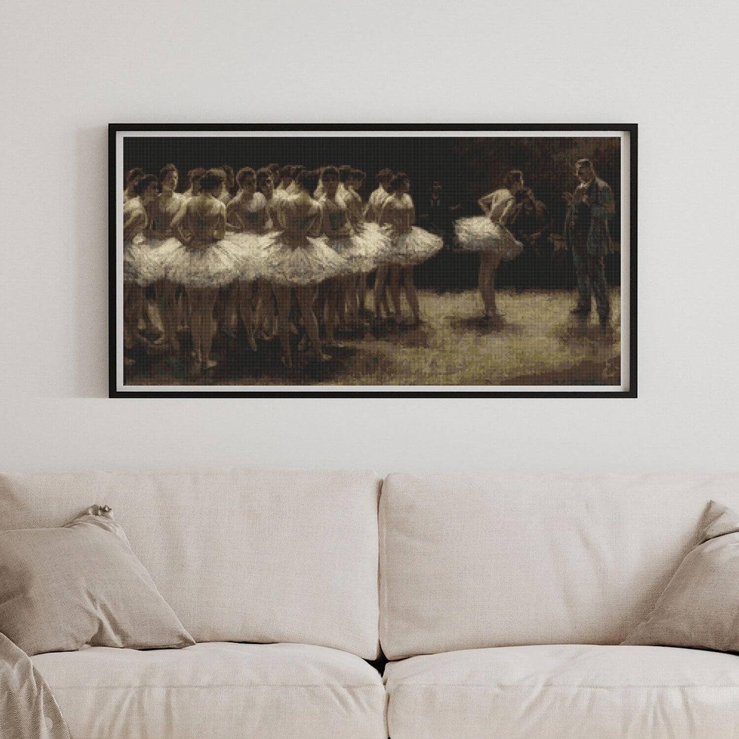 The Strike of the Ballerinas Cross Stitch Pattern - Premium Cross Stitch Pattern - Nicolaas Van Der Waay