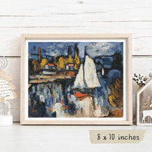 View of the Seine Cross Stitch Kit