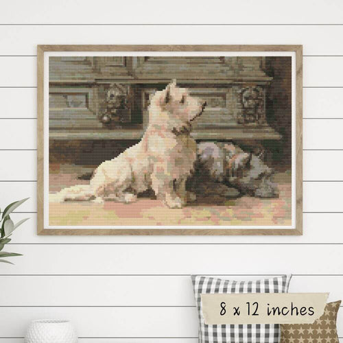 West Highland Terrier Cross Stitch Kit