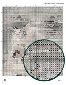West Highland Terrier Cross Stitch Pattern - Premium Cross Stitch Pattern - Herbert Dicksee