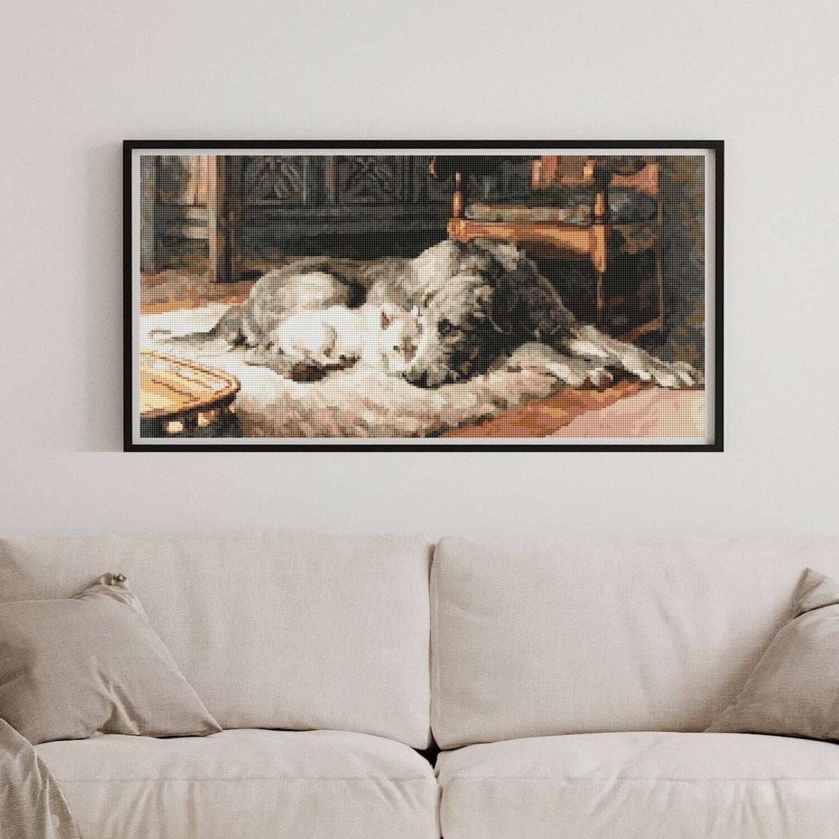 Comrades Cross Stitch Pattern - Premium Cross Stitch Pattern - Herbert Dicksee
