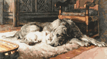 Comrades Cross Stitch Pattern | Herbert Dicksee