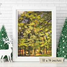 Landscape in Falaise Cross Stitch Pattern