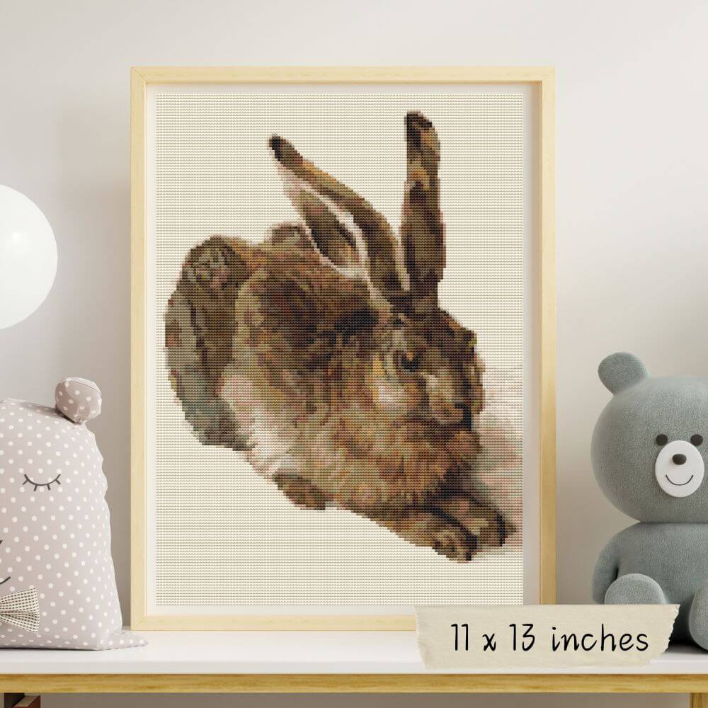 The Young Hare Cross Stitch Pattern