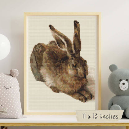 The Young Hare Cross Stitch Pattern