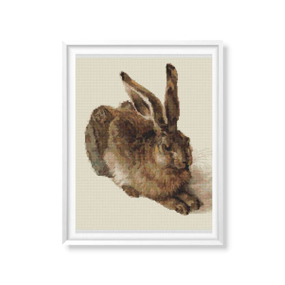 The Young Hare Cross Stitch Kit | Albrecht Durer