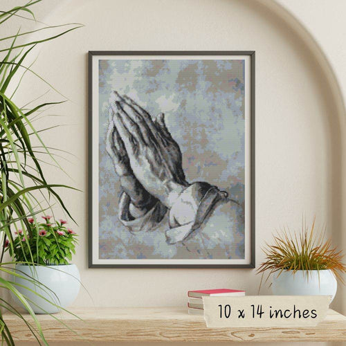 Praying Hands Cross Stitch Kit