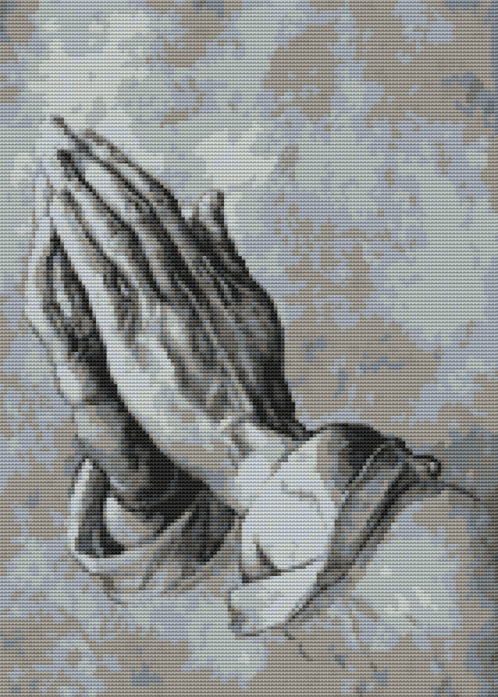 Praying Hands Cross Stitch Kit | Albrecht Durer