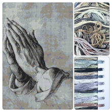 Praying Hands Cross Stitch Kit - Premium Cross Stitch Kit - Albrecht Durer