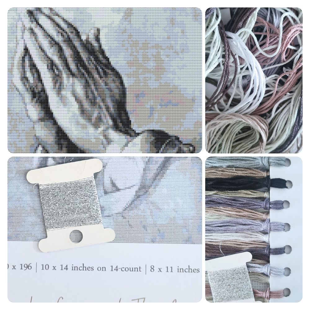 Praying Hands Cross Stitch Kit | Albrecht Durer