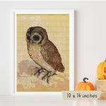 The Brown Owl Cross Stitch Pattern