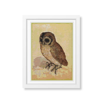 The Brown Owl Cross Stitch Kit | Albrecht Durer