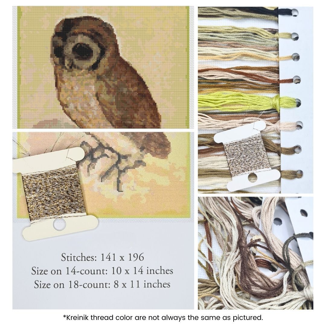 The Brown Owl Cross Stitch Kit | Albrecht Durer