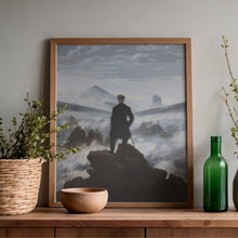 Wanderer above the Sea of Fog Cross Stitch Pattern - Premium Cross Stitch Pattern - Caspar David Friedrich