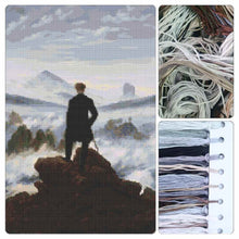 Wanderer above the Sea of Fog Cross Stitch Kit - Premium Cross Stitch Kit - Caspar David Friedrich