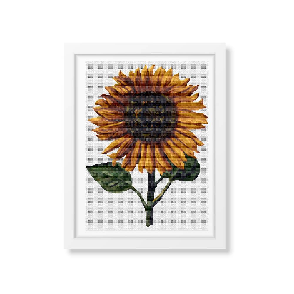 Sunflower Cross Stitch Pattern | Daniel Froeschl