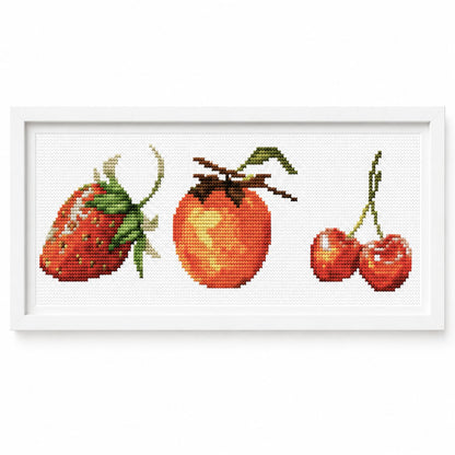Fruit Series Cross Stitch Kit Pack
