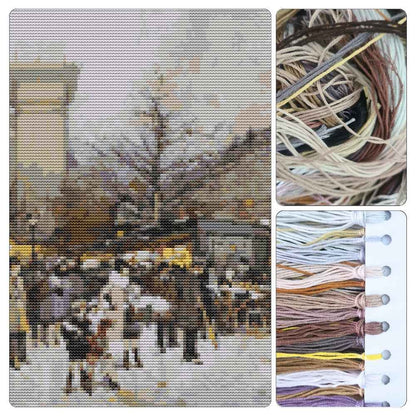 Porte Saint-Denis Cross Stitch Kit
