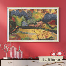 Tahitian Landscape Cross Stitch Kit | Paul Gauguin