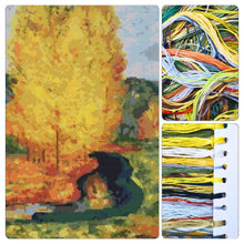 Autumn Landscape Cross Stitch Kit - Premium Cross Stitch Kit - Paul Gauguin