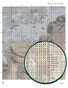 Allegoria dell'Inclinazione (Allegory of Inclination) Cross Stitch Kit - Premium Cross Stitch Kit - Artemisia Gentileschi
