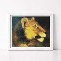 Head of Lioness Cross Stitch Kit - Premium Cross Stitch Kit - Theodore Gericault