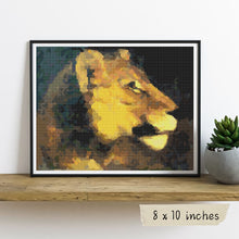 Head of Lioness Cross Stitch Kit | Theodore Gericault