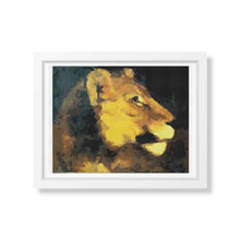 Head of Lioness Cross Stitch Kit | Theodore Gericault