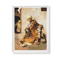 Pelt Merchant of Cairo Cross Stitch Kit - Premium Cross Stitch Kit - Jean Leon Gerome
