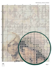 Pelt Merchant of Cairo Cross Stitch Pattern - Premium Cross Stitch Pattern - Jean Leon Gerome