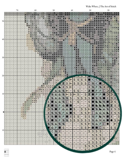 Wake When Some Vile Thing is Nearby Cross Stitch Pattern