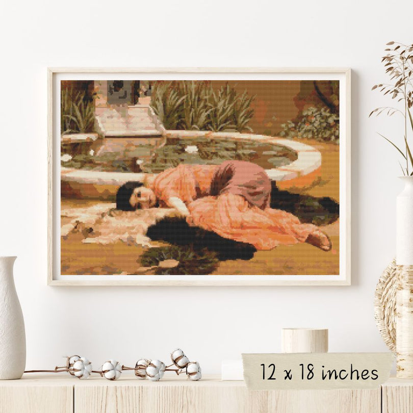 Sweet Nothings Cross Stitch Pattern | John William Godward